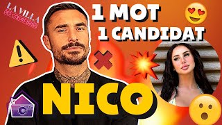 Nicolas Ferrero (La Villa des Coeurs Brisés 7) : donne 1 mot pour Carla Talon