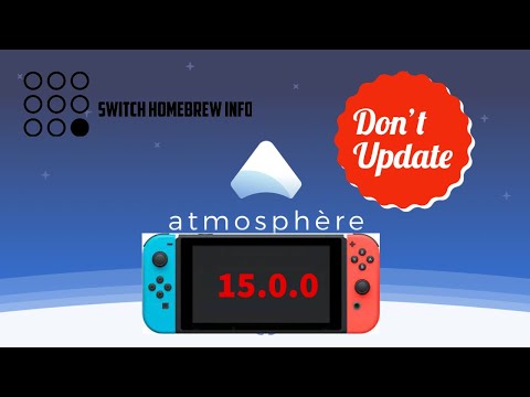 Nintendo Switch Firmware Updated to 15.0.0 DON'T UPDATE
