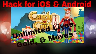 Candy Crush Saga Hack - Unlimited Lives ,Gold, & Moves - iOS\Android screenshot 5