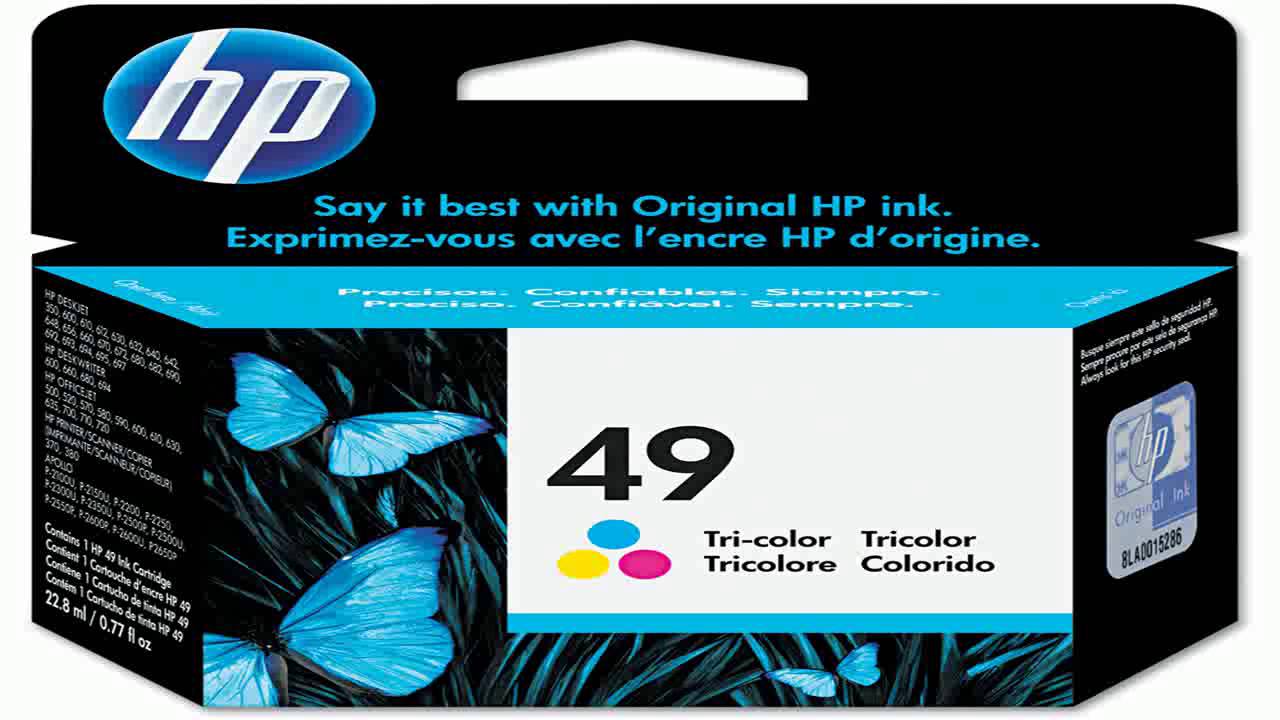 HP 21 Black Original Ink Cartridges 2 pack C9508FN - YouTube