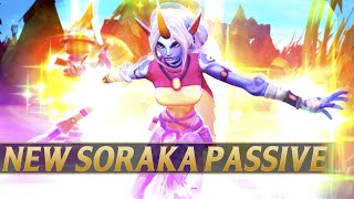 NEW SORAKA PASSIVE & ULT BUFFS - League of Legends