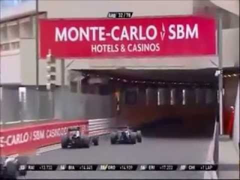 Nico Hülkenberg overtaking Monaco