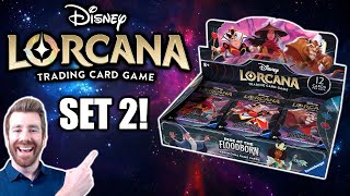 Rise of the Floodborn Disney Lorcana Booster Box Opening!