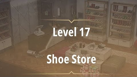 Room & Exits Escape Room level 17 Shoe Store (No honor Among thieves) Walkthrough Solution