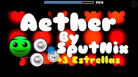 Easy User Coins #7 Geometry Dash [2.0] Aether by SputNix