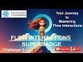 Flow Interactions Superbadge Unit Challenge 1