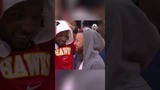 All love between Curry & Kuminga 🙌 | NBC Sports Bay Area