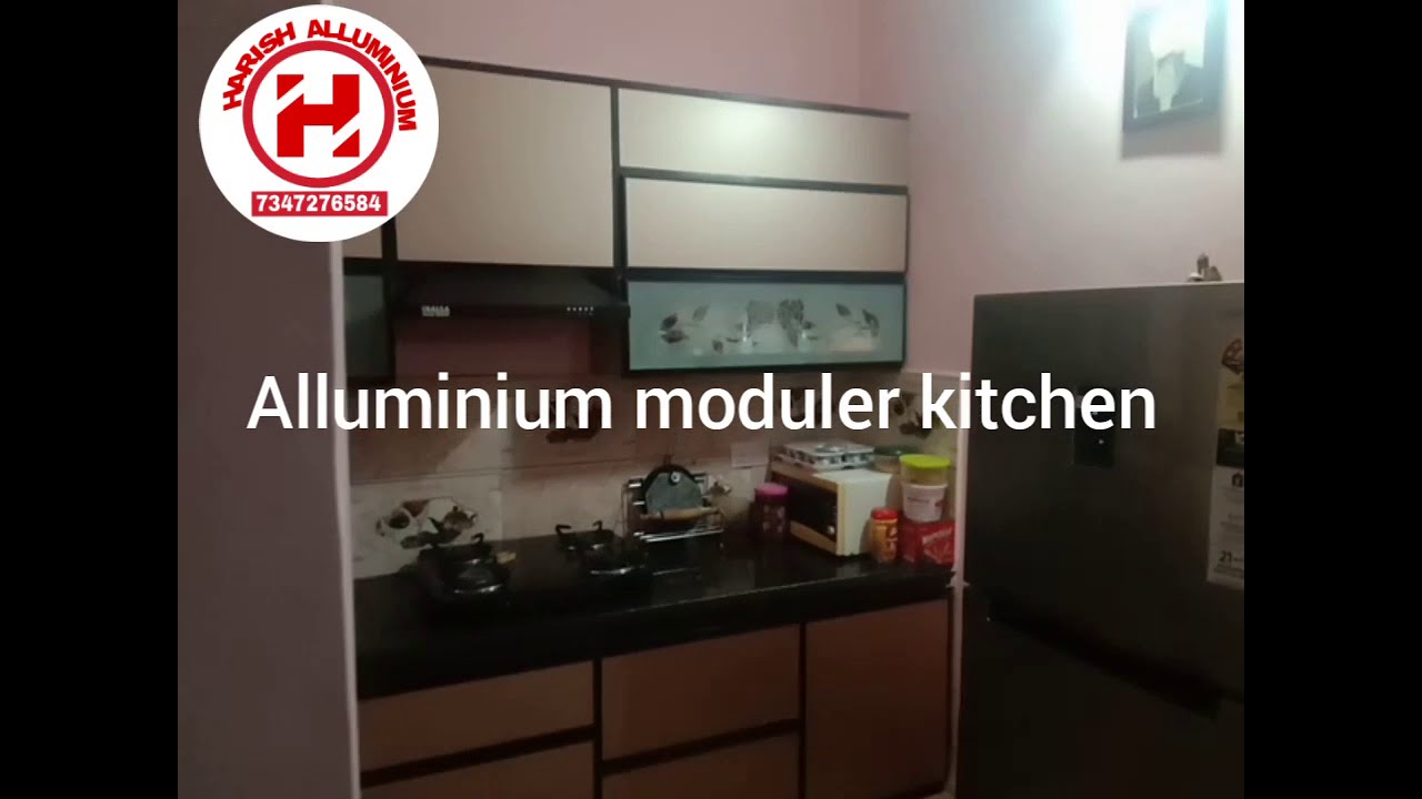 Aluminium moduler kitchen aluminium partition kitchen profile