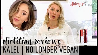 Dietitian Reviews Kalel WHAT I ATE TODAY (NOT VEGAN)