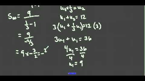 Harder problems with sequences and series   Cellular