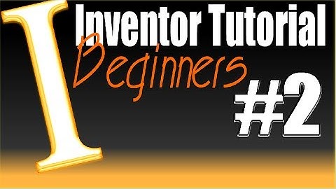 2- Autodesk Inventor Beginner Tutorial: Interface /Start Part/ Units