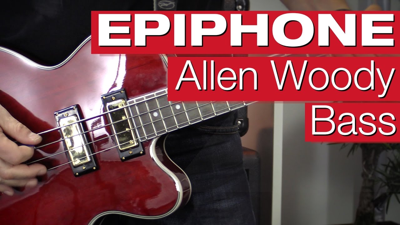 Epiphone Allen Woody Rumble Kat (Der Bass bei uns im Test.) - YouTube