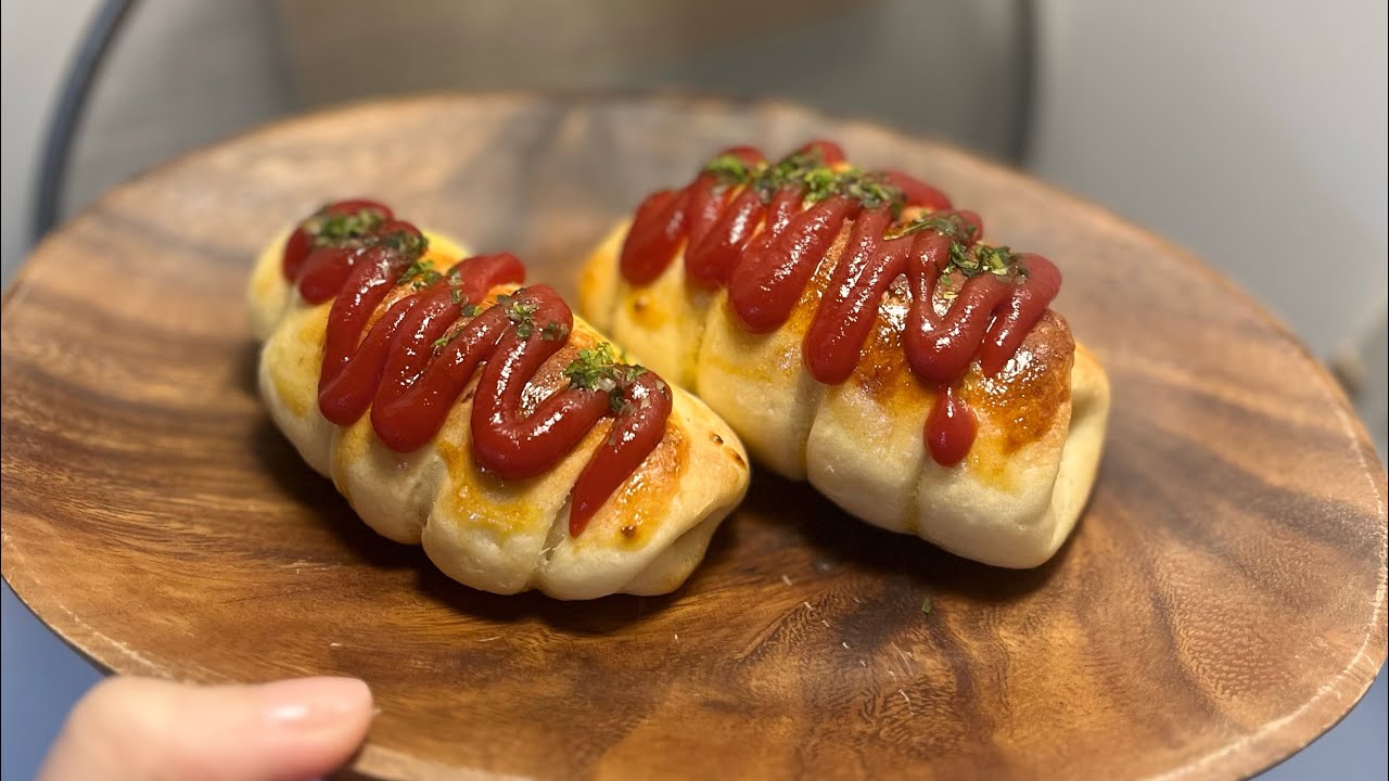【初投稿】ソーセージパン🌭 Sausage Bread