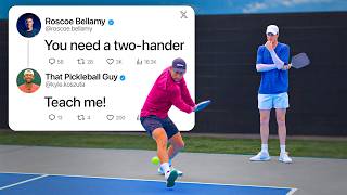 The Ultimate Two-Handed Backhand Lesson (w/ Roscoe Bellamy)