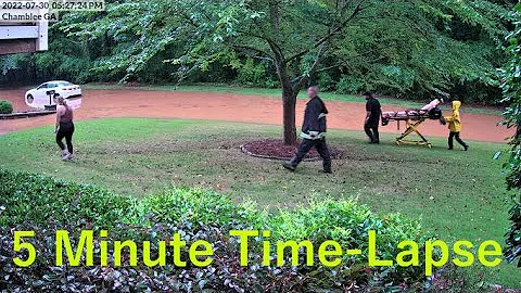 Time-Lapse: Nancy Creek Flood in 5 Minutes  -  Hun...