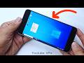 Why is my Android running Windows 10 ?
