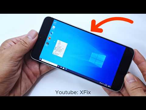 Why is my Android running Windows 10 ?