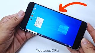 Why is my Android running Windows 10 ?