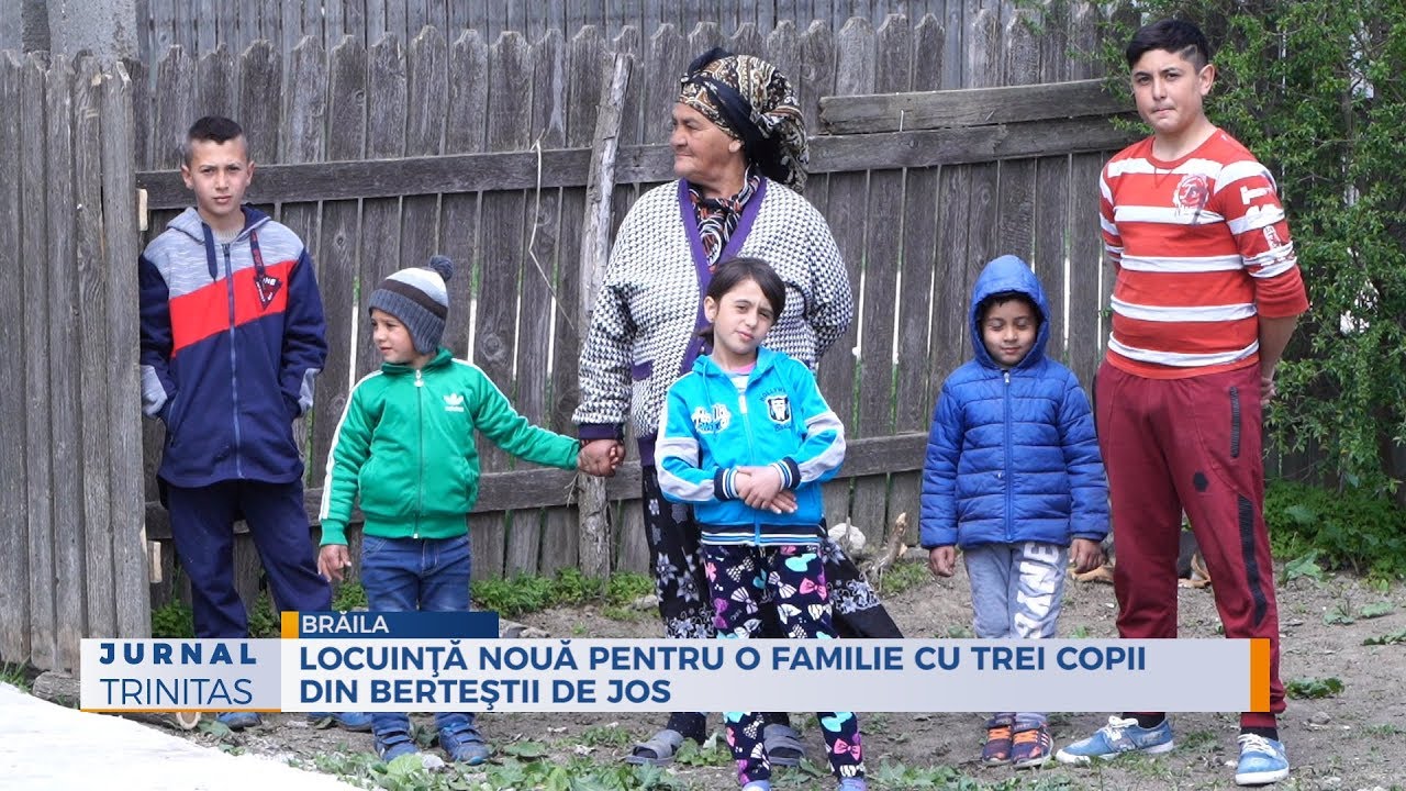 Locuinţă nouă pentru o familie cu trei copii din Berteştii de Jos