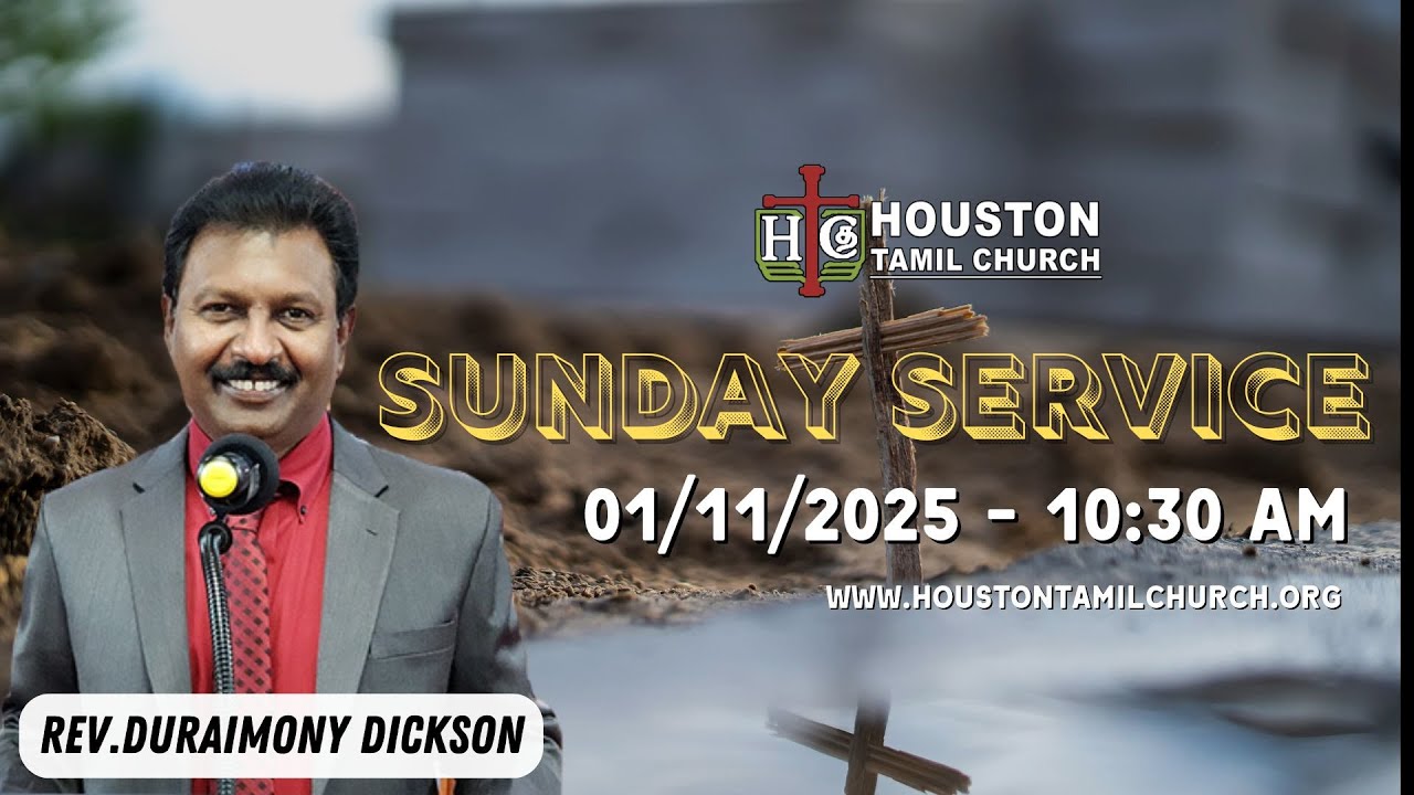 Sunday Service | Promises by Faith | Houston Tamil Church