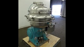 Used - Alfa Laval BRPX-213-34H-22 Desludging Disc Centrifuge