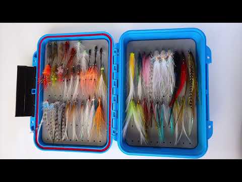 Some of the Boxes of Flies I've Filled in the Last Couple of Years