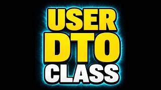 User Microservice Project | Create User DTO Class in SpringBoot | Real-Time Coding | JAVA+SPRINGBOOT