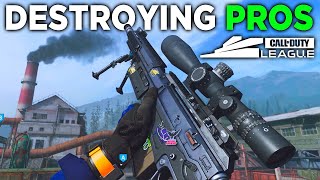 SNIPING against PROS in CDL SEARCH & DESTROY.. (Modern Warfare Competitive)