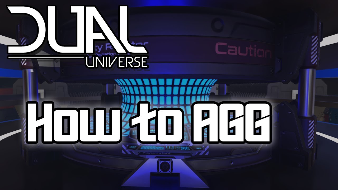 Dual Universe Anti Grav Basics in 2021 YouTube