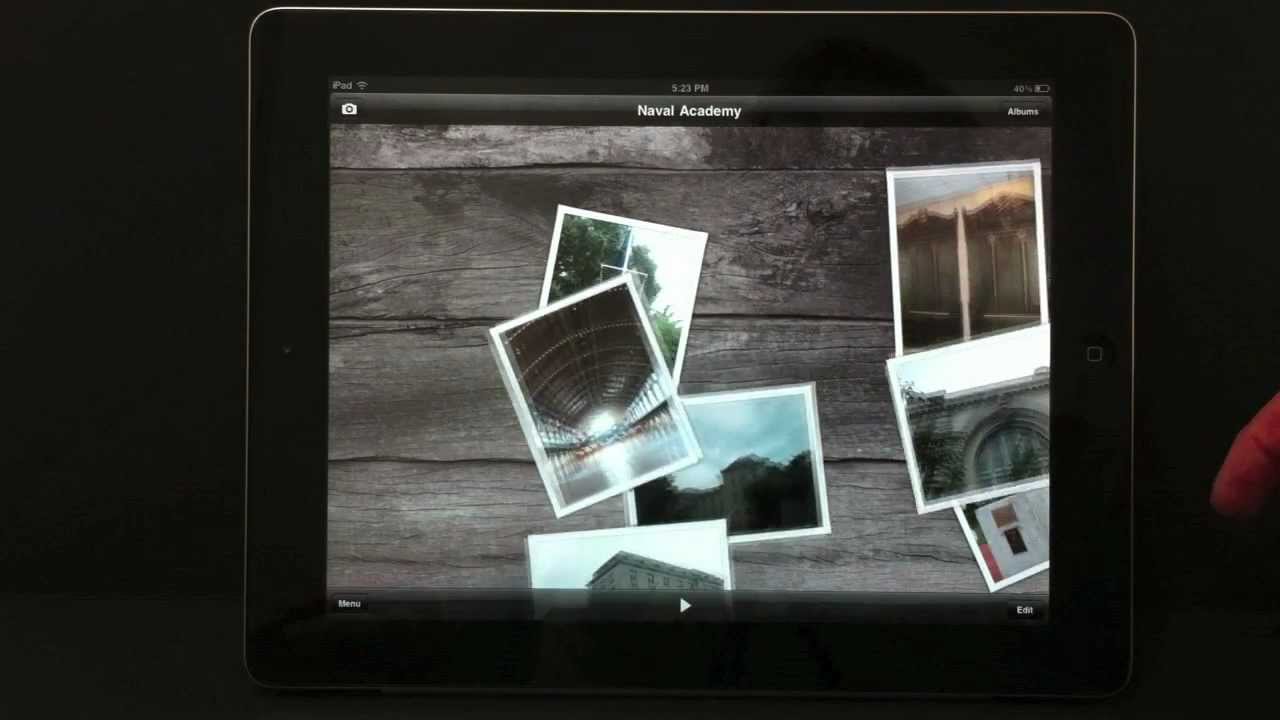Photo Table App Downloads Facebook Albums for Offline Viewing
