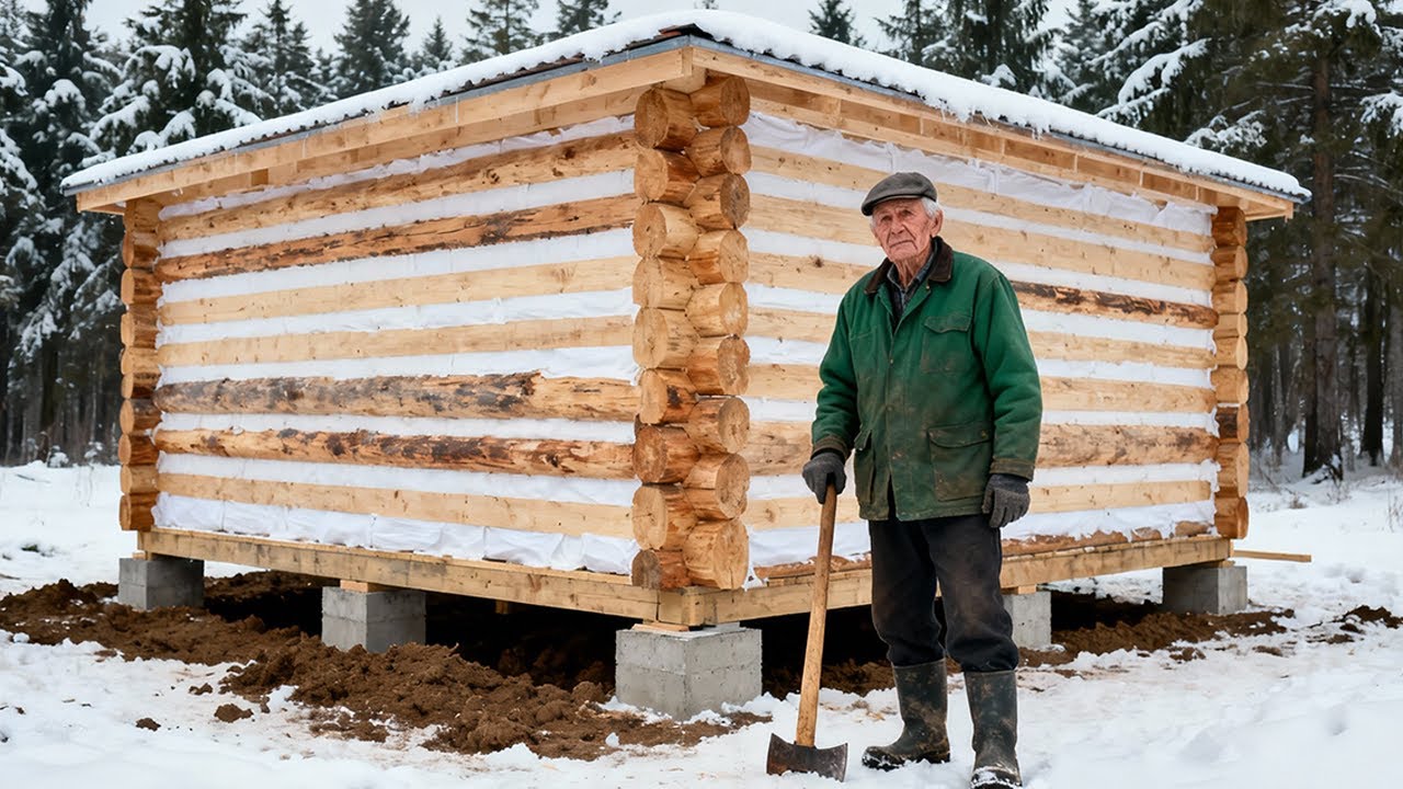 How One Carpenter’s “Old” Log Corner Technique Kept His Cabin Windproof for Over 55 Years