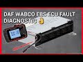 HOW TO DIAGNOSE AND REPLACE DAF TRUCK ABS EBS ECU