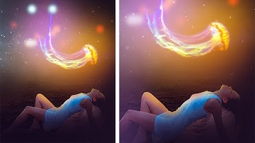 Photoshop Manipulation Magic Light Fantasy Tutorial