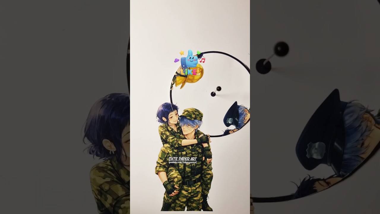 Zoey and Mystery x Military Dance trends K-Pop Demon Hunter