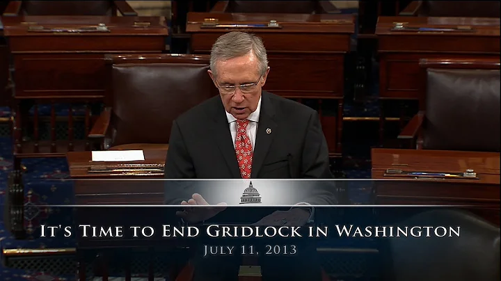 It's Time to End Gridlock In Washington