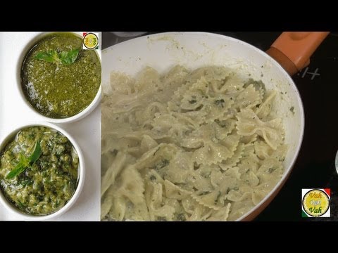 Pesto Pasta Recipe  - By Vahchef @ vahrehvah.com