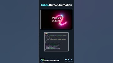 Tubes Cursor Animation  #angularjs #reactjs #javascriptanimation #code #tailwindcss #bootstrap