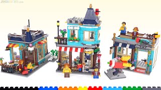 LEGO Creator Townhouse Toy Store 3-in-1 review! 31105