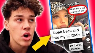 Noah Beck CONFRONTS LIE after TikToker created THIS RUMOR + REVEALS Sway House SECRET