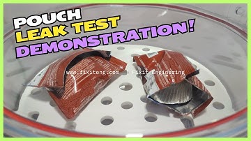 Pouch Leak Test Apparatus ( Dry Leak Test)