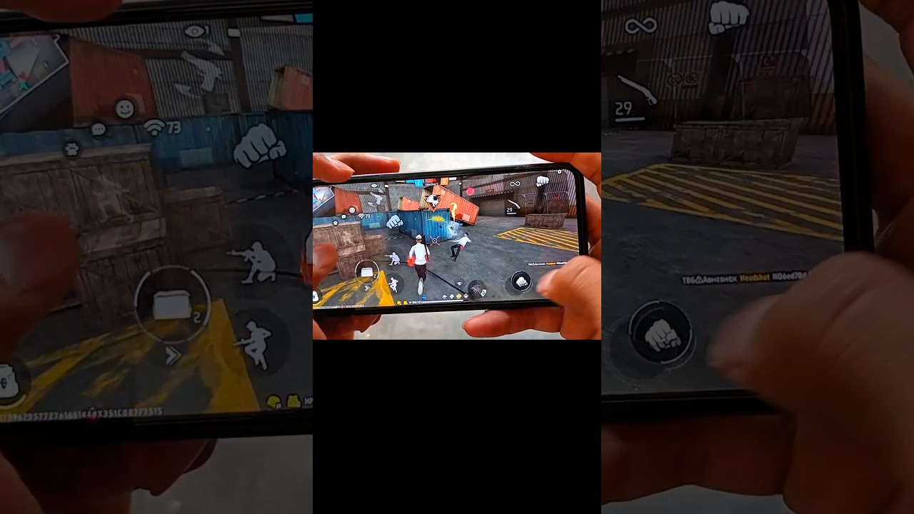 Redmi Note 13 Pro 5G 📲📳 Handcam free fire 🔥🔥