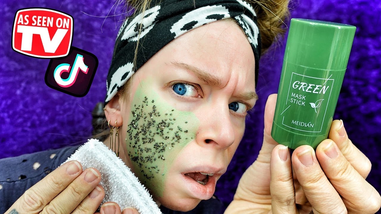 Green tea cleansing mask