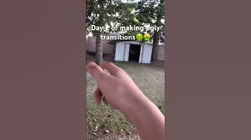 Day 2 of making ugly transitions #transition #fyp #like #subscribe
