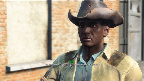 Fallout 4 Random Encounters: Preston Garvey Impersonator