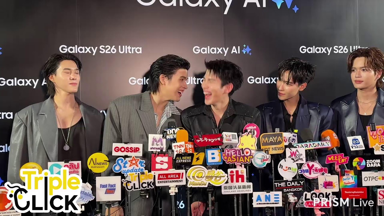 [Live] สัมภาษณ์  โฟร์ท สกาย-นานิ จูเนียร์-มาร์ค ในงาน Beyond the Galaxy