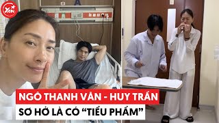 Ngô Thanh Vân đi chăm bệnh Huy Trần mà khiến chồng 