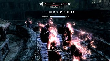 Skyrim - Dragons Fire Breath