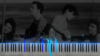 One Note Samba samba De Uma Nota So antnio Carlos Jobim solo Piano visualizer