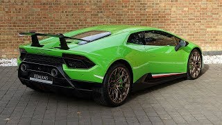 lamborghini huracan performante verde mantis
