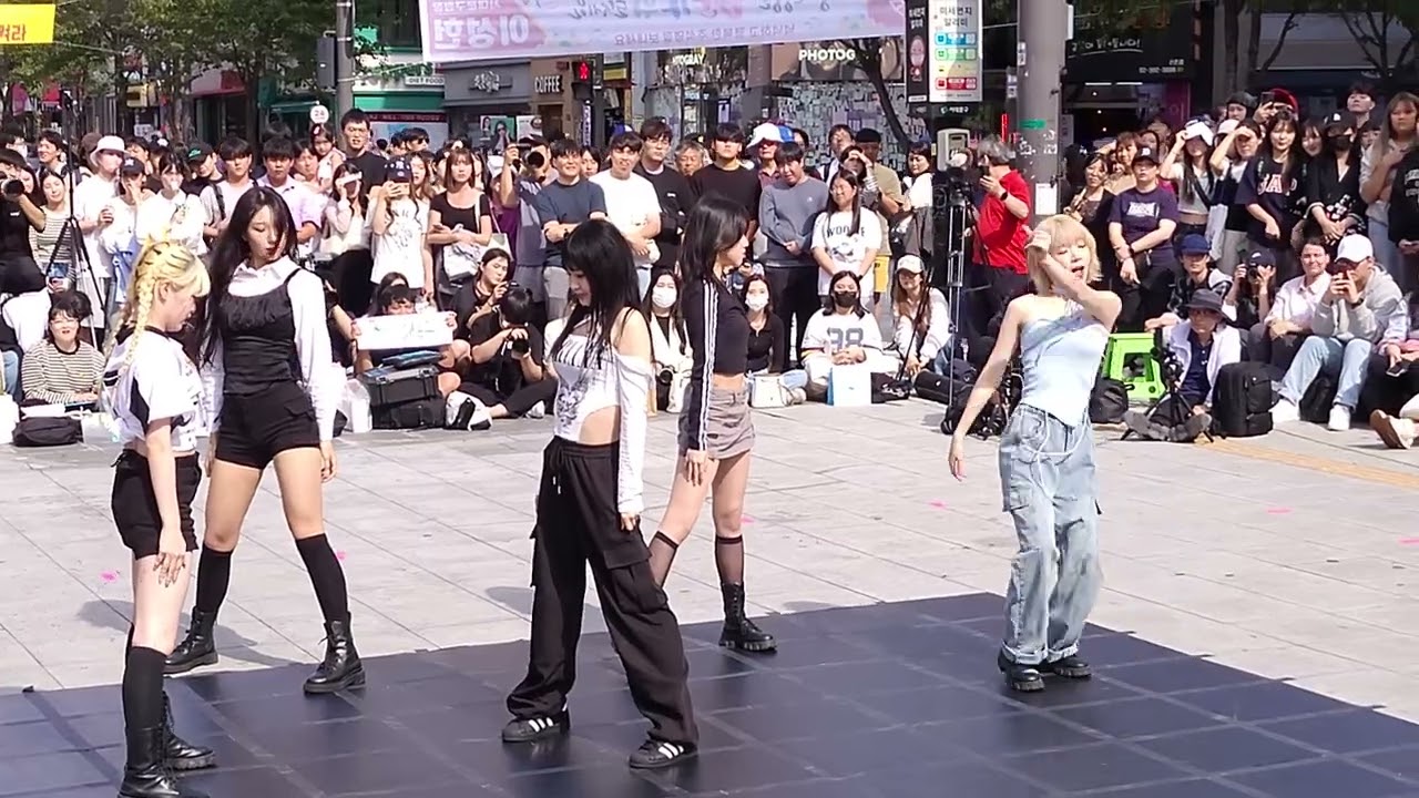 2023.09.23/AB 여기서요?/뉴진스 - Super Shy/아트비트 신촌버스킹